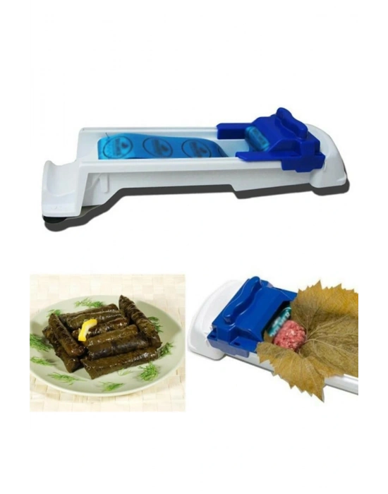 3 Kademeli Kalınlık Ayarlı Pratik Yaprak Sarma Makinesi