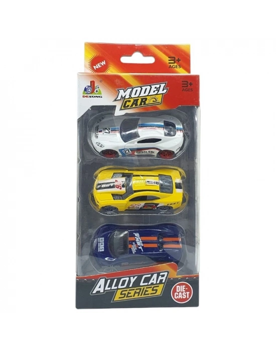3lü Araba Yarış Seti - Die Cast - DS045
