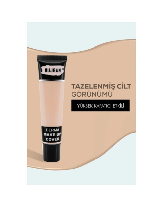 3lü Derma Porselen Makyaj Tüp Kapatıcı Seti