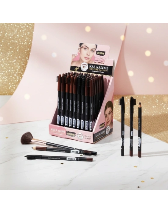 3lü Fırçalı Kaş Kalemi Seti