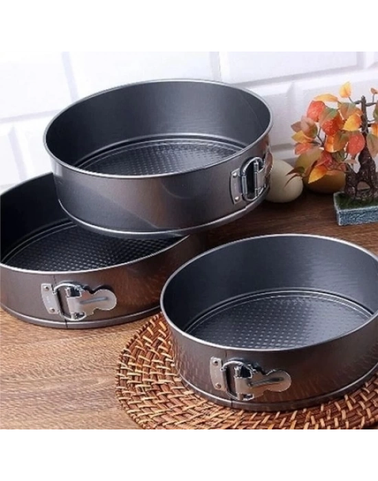 3lü Kelepçeli Kek Kalıbı Seti