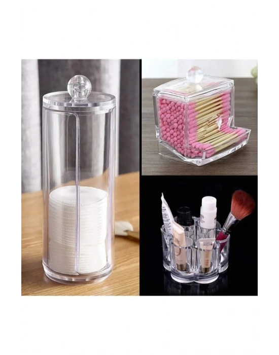 3lü Makyaj Organizer Set Royaleks-AK504