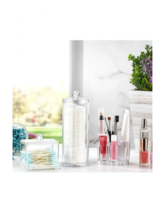 3lü Organizer Makyaj Kozmetik Organizeri