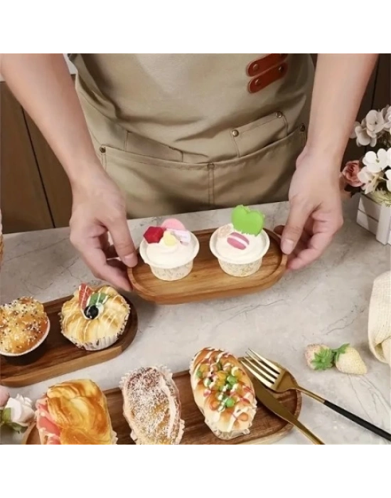 3lü Oval Sunum Tabağı Seti