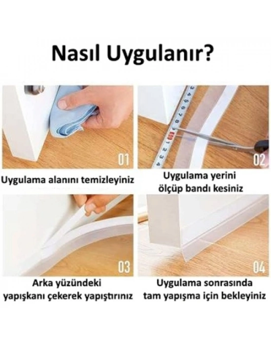 3 Metre Kapı Pencere Rüzgar İzolasyon Bandı