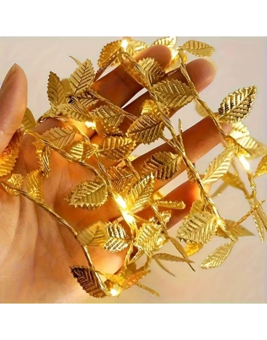 3 Metre Yaldızlı Gold LED Işık