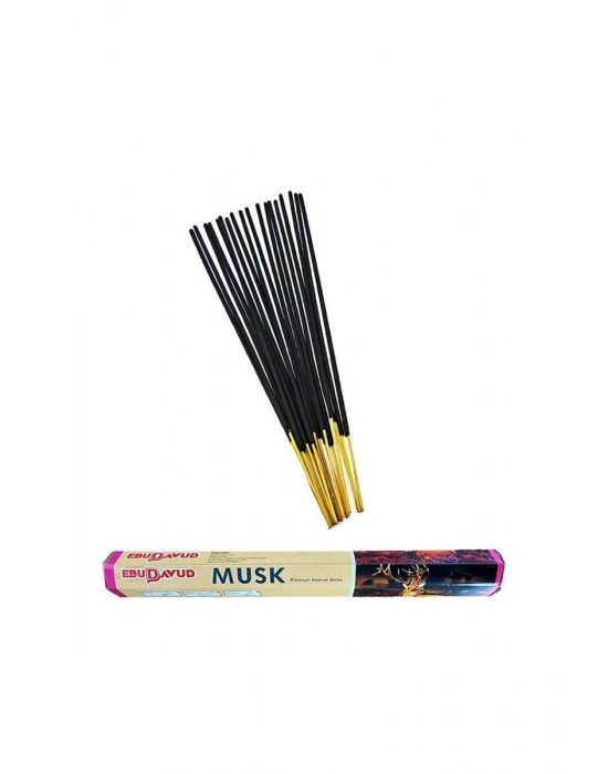 3 Paket 20 Çubuklu Tütsü Musk - Wood - Red Rose - Kayık Hediyeli