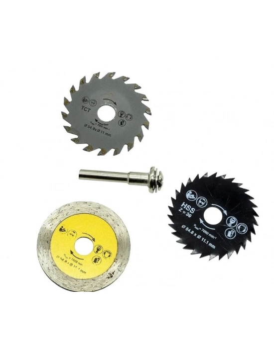 ® 3 Parça Mini Ahşap Testere Seti