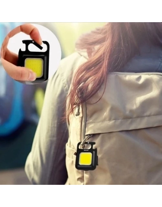 30 Ledli  Mıknatıslı Mini Anahtarlık Flash Kamp Lambası