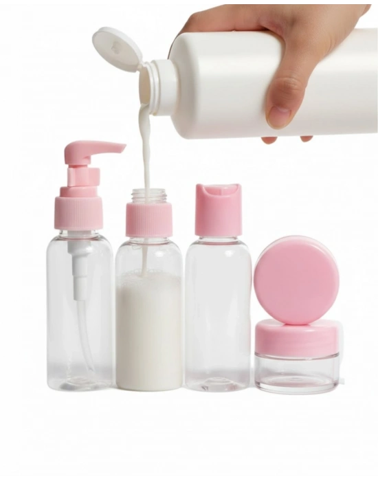 30 ml 5’li Seyahat Banyo Şişe Seti Çantalı