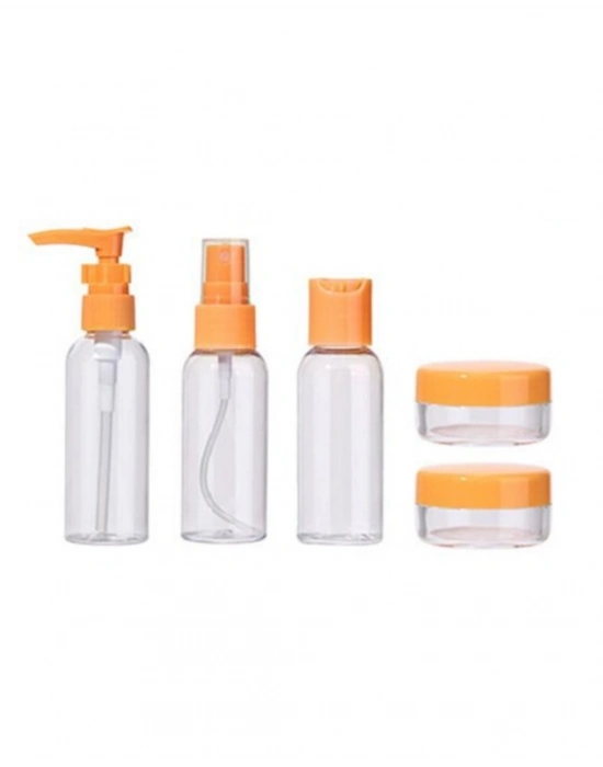 30 ml 5’li Seyahat Şişesi Seti Çantalı Kozmetik Organizer