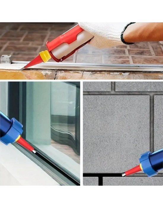 ® 30 Parça Silikon Kalafat Mastik Alet Seti Mastik Ucu