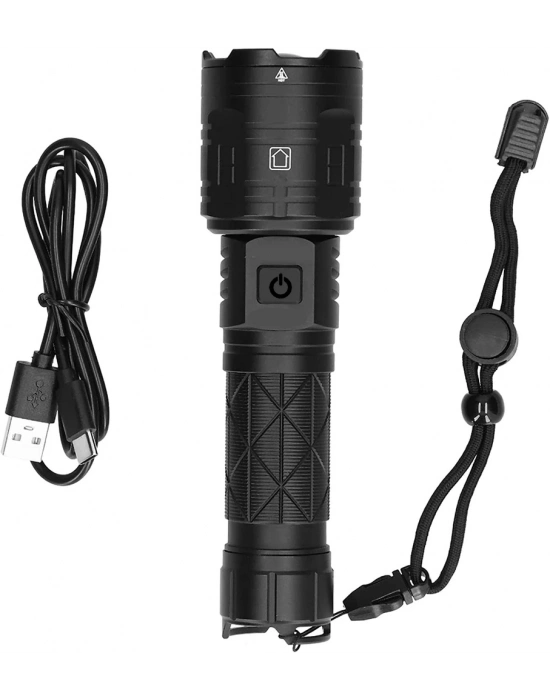 3000 Lümen Güçlü El Feneri  Wt-604