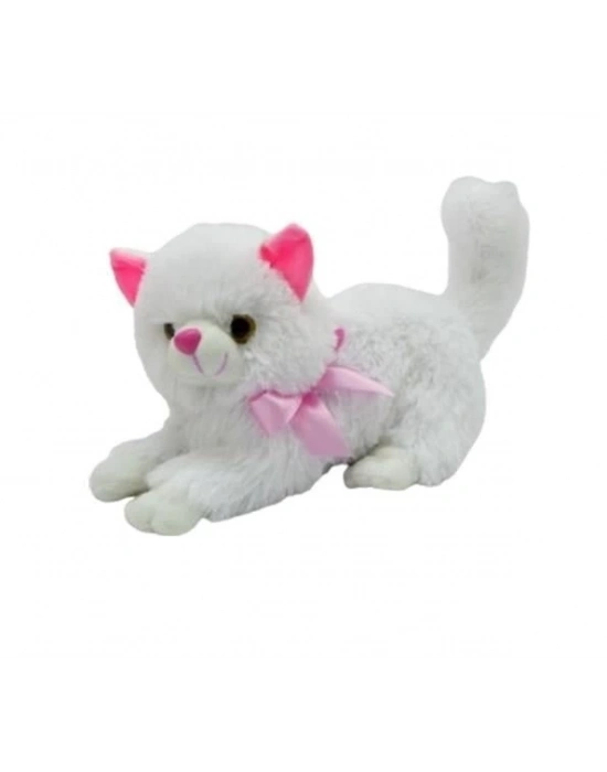 30CM IRI GOZLU KEDI  PELUS