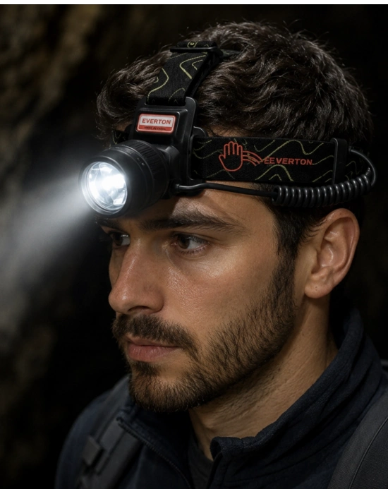 30W LED Kafa Feneri Sensörlü Type C Şarjlı