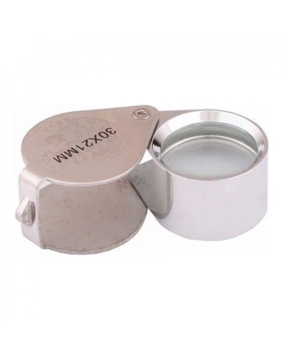 30x21 Full Çelik Kaplı Büyüteç (lüp)