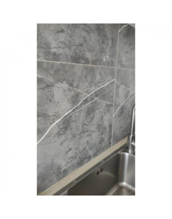 30x30 Antrasit Mermer Desenli Duvar Sticker