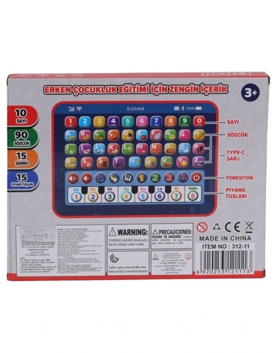 312-11 KUTULU TÜRKÇE TABLET -CAN