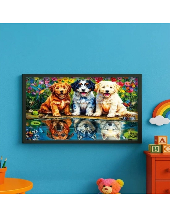 ® 31503 FEARLESS PUPPIES 100 PARÇA PUZZLE