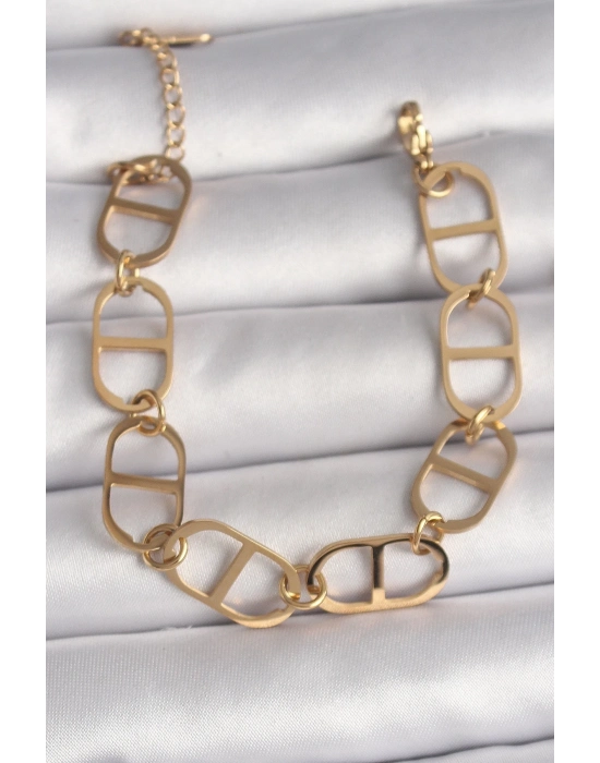 316L Çelik Gold Renk Kadın Bileklik