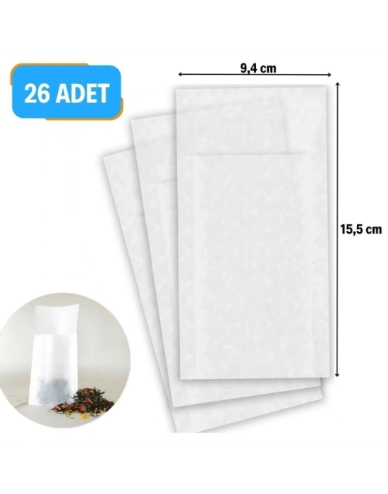 Çay Demleme Poşeti 26 Adet