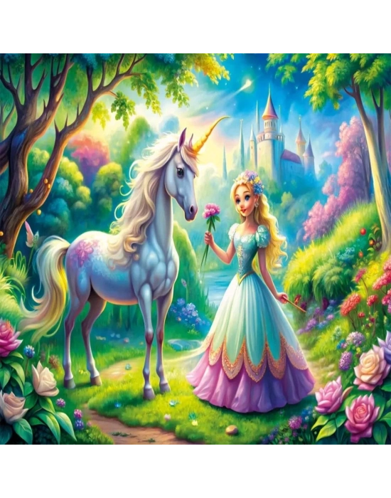 31755 PRINCES UNICORN 50 PARÇA PUZZLE