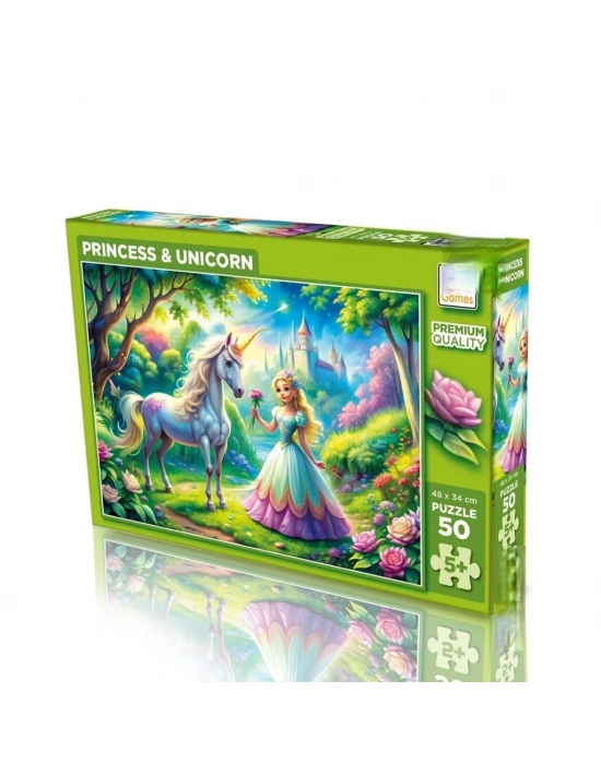 31755 PRINCES UNICORN 50 PARÇA PUZZLE