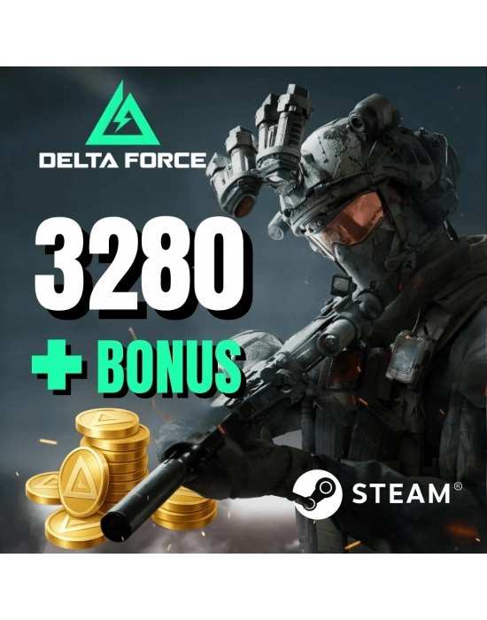 3280 + Bonus Delta Coins Steam