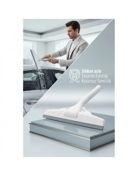 ® 34 CM Silikon Uçlu Profesyonel Cam Çekçek - Tasarım Estetiği ve Kusursuz Temizlik 422540