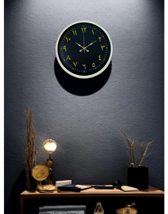 ® 36 Cm Arapça Rakamlı Duvar Saati