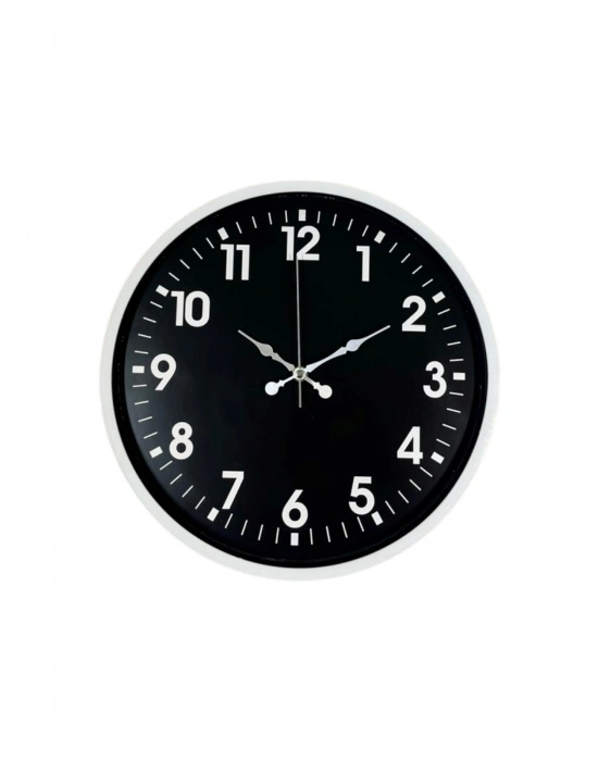 ® 36 Cm Beyaz Dekoratif Duvar Saati