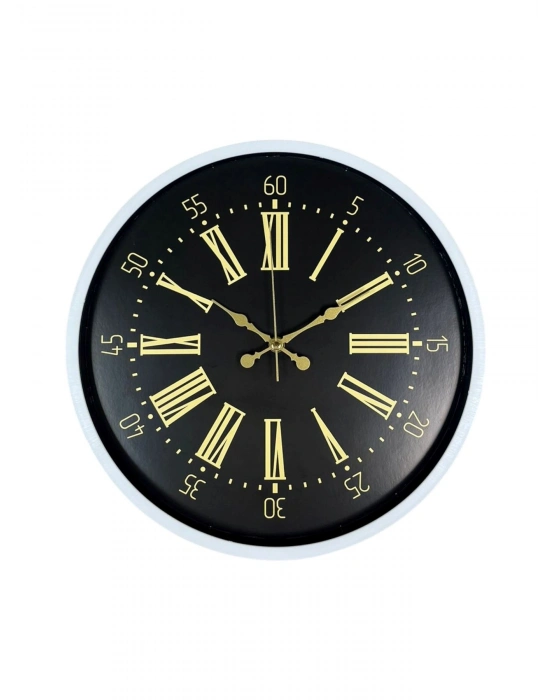 ® 36 Cm Beyaz Dekoratif Duvar Saati