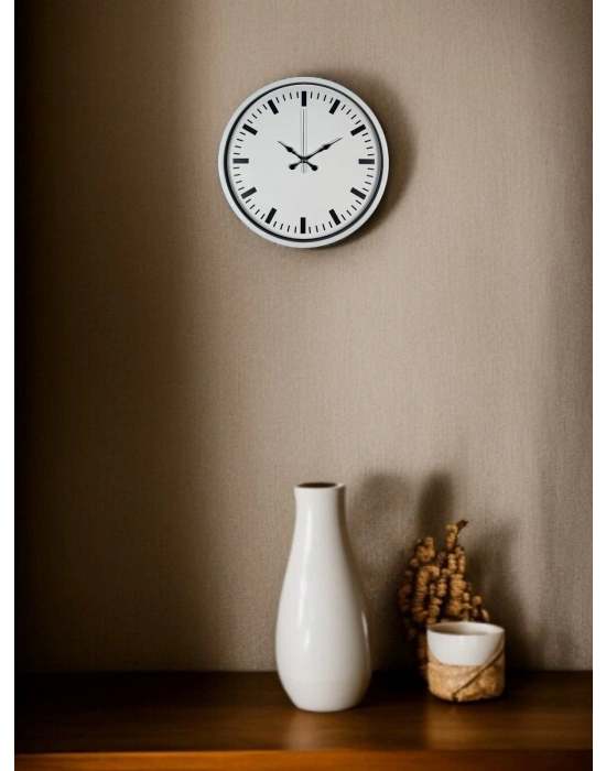 ® 36 Cm Beyaz Standart Duvar Saati