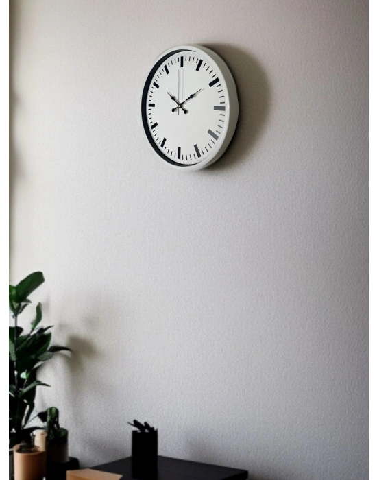 ® 36 Cm Beyaz Standart Duvar Saati