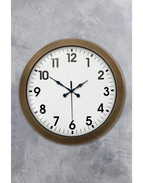 ® 36 cm Eskitme Metal Standart Duvar Saati