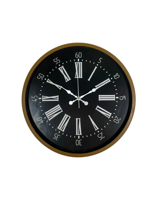 ® 36 Cm Kahverengi Dekoratif Duvar Saati