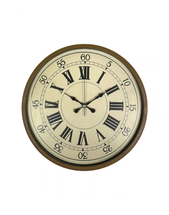 ® 36 Cm Kahverengi Retro Duvar Saati