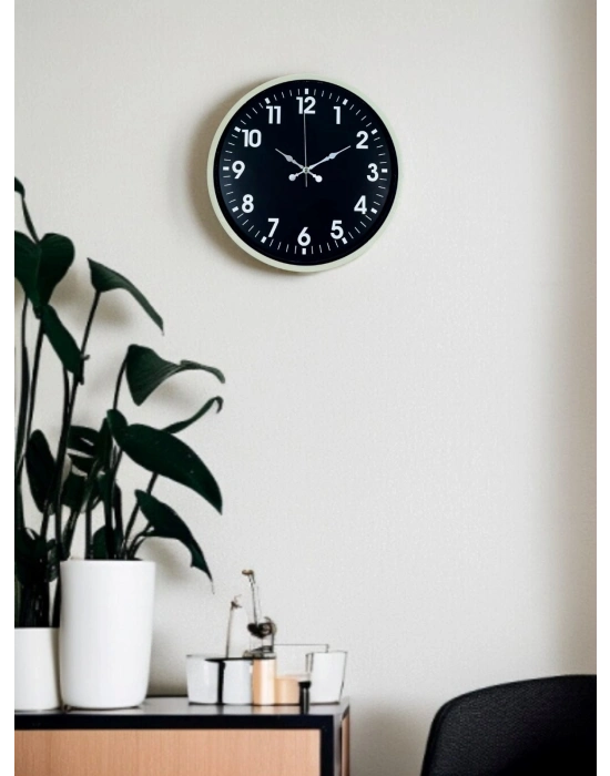 ® 36 Cm Krem Zarif Duvar Saati