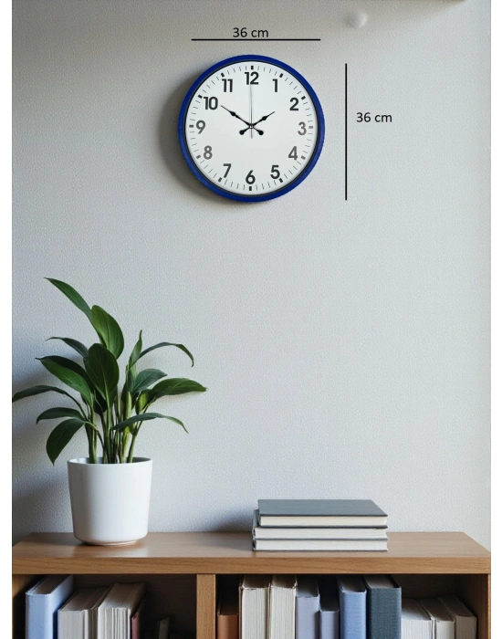 ® 36 Cm Lacivert Standart Duvar Saati