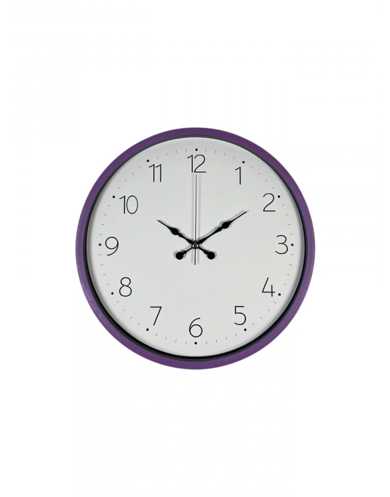 ® 36 Cm Mor Dekoratif Duvar Saati