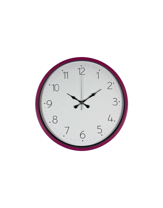 ® 36 Cm Pembe Standart Duvar Saati