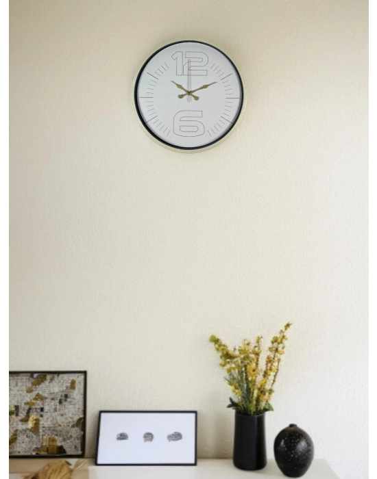 ® 36 Cm Sade Dekoratif Duvar Saati
