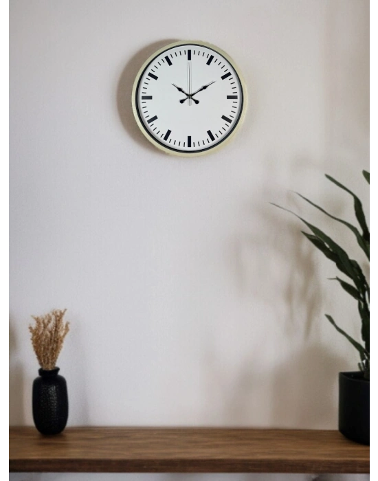 ® 36 Cm Sade Dekoratif Duvar Saati