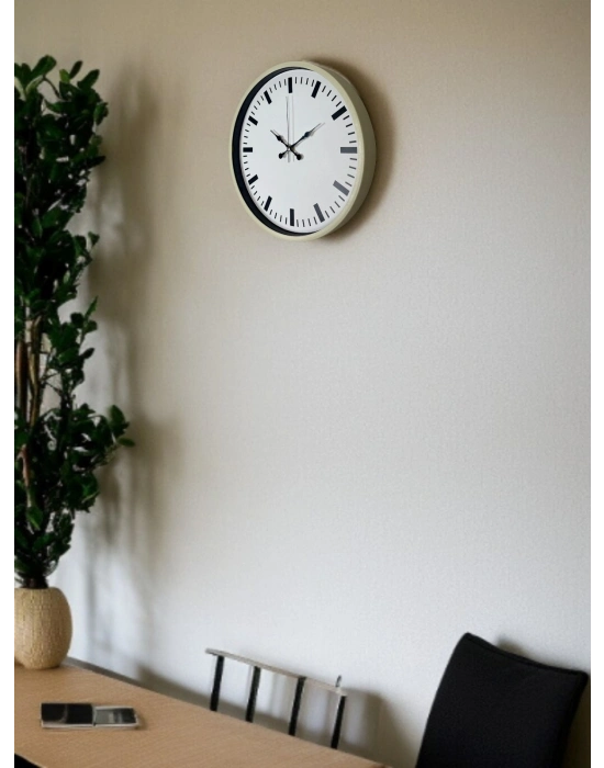 ® 36 Cm Sade Dekoratif Duvar Saati