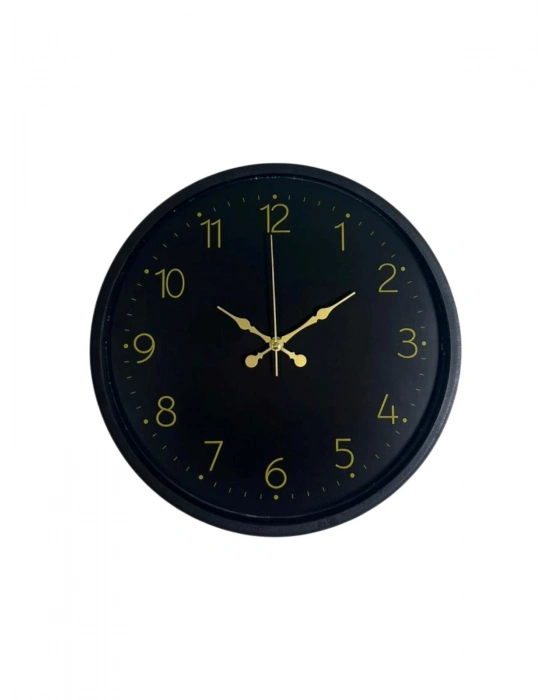 ® 36 Cm Siyah Asil Duvar Saati