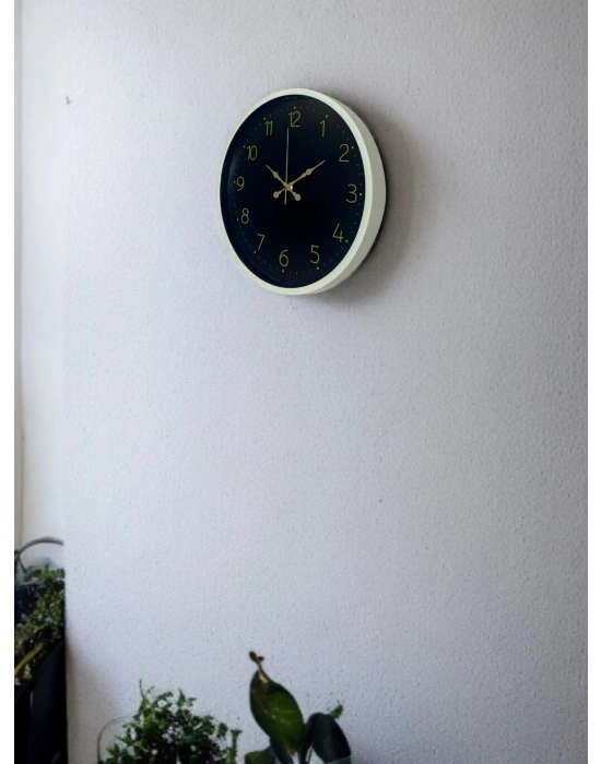 ® 36 Cm Standart Krem Duvar Saati