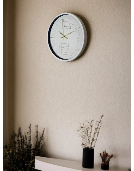 ® 36 Cm Zarif Ve Şık Duvar Saati