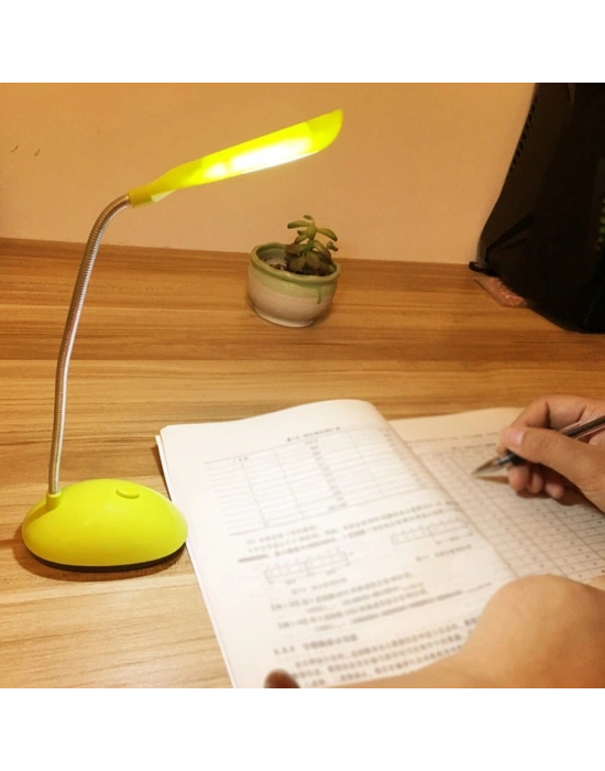 360 Derece Ayarlanabilir Esnek LED Masa Lambası