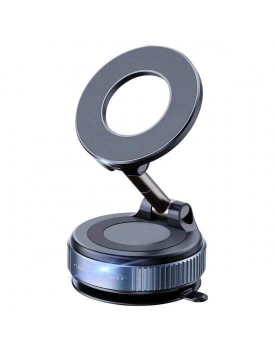 ® 360° Döner Başlıklı Vakumlu Emişli Manyetik Telefon Tutucu – Güçlü Mıknatıslı, İz Bırakmaz