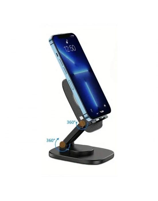 ®  360 Döner Masaüstü Mobil Telefon Tutucu Standı